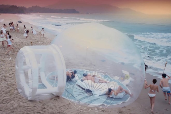 瓜州充气球形帐篷